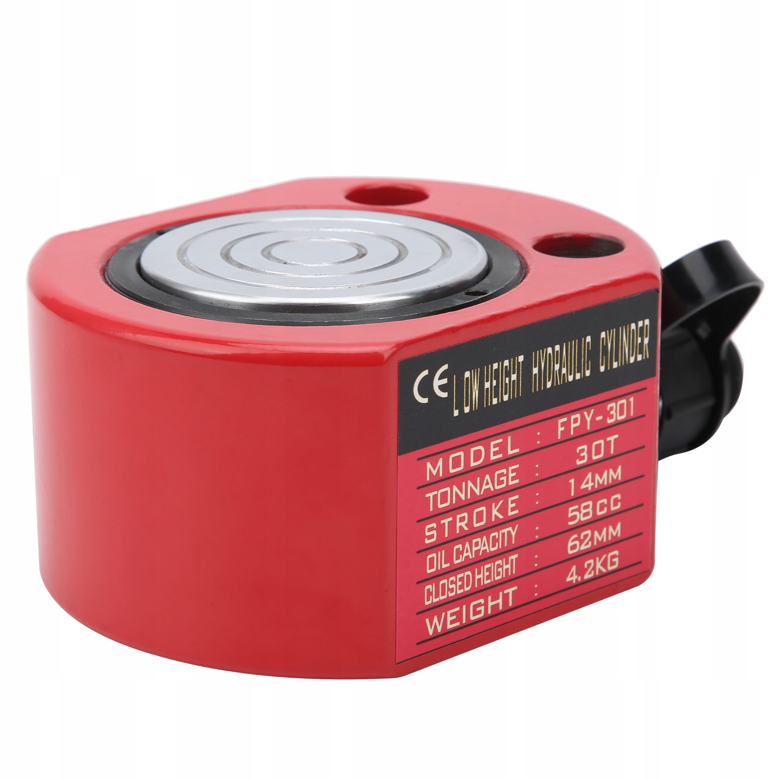Valec, piest - Ultra tenký hydraulický valec 30T 45 #