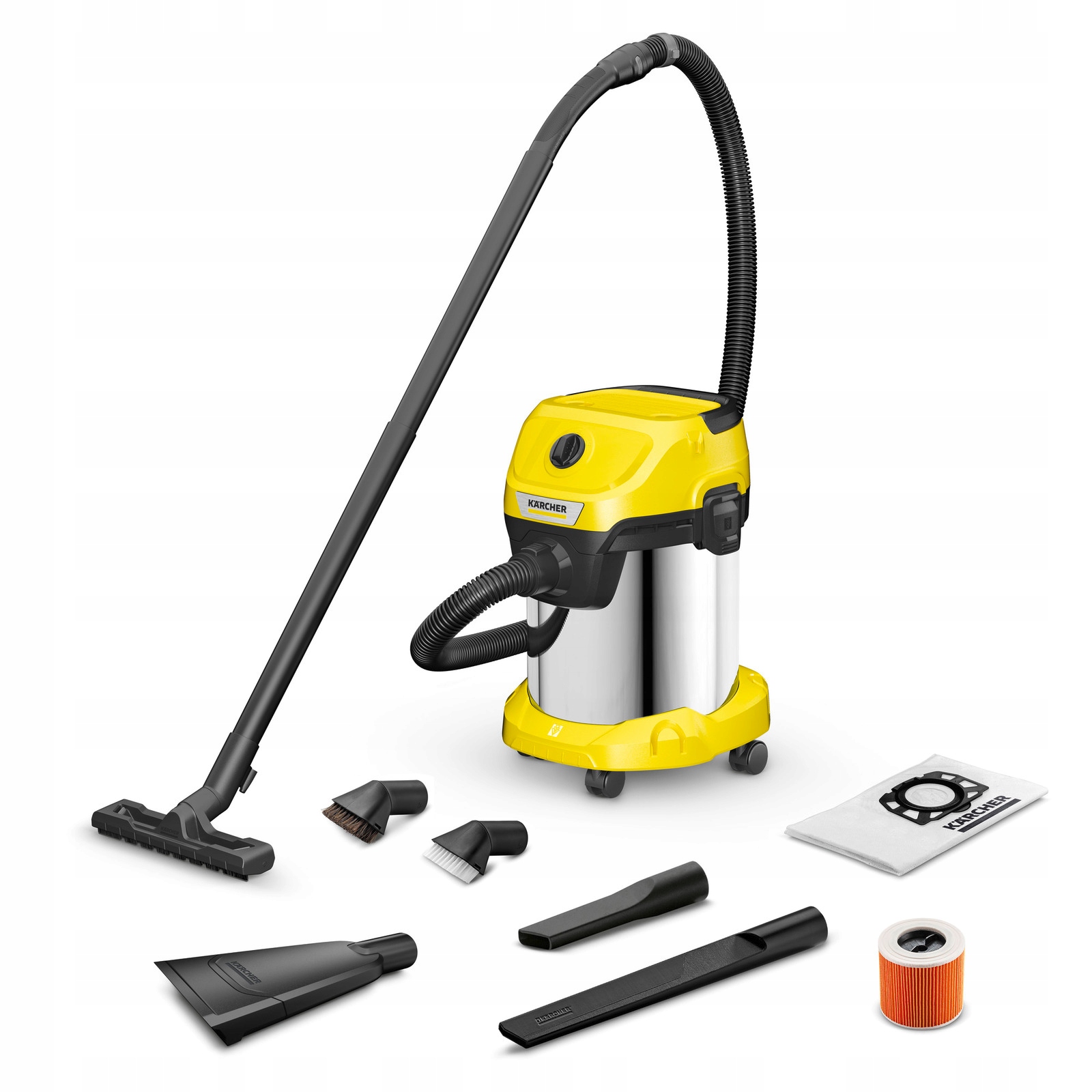 Priemyselný vysávač Kärcher WD 3 S V-17/6/20 CAR 1000 W