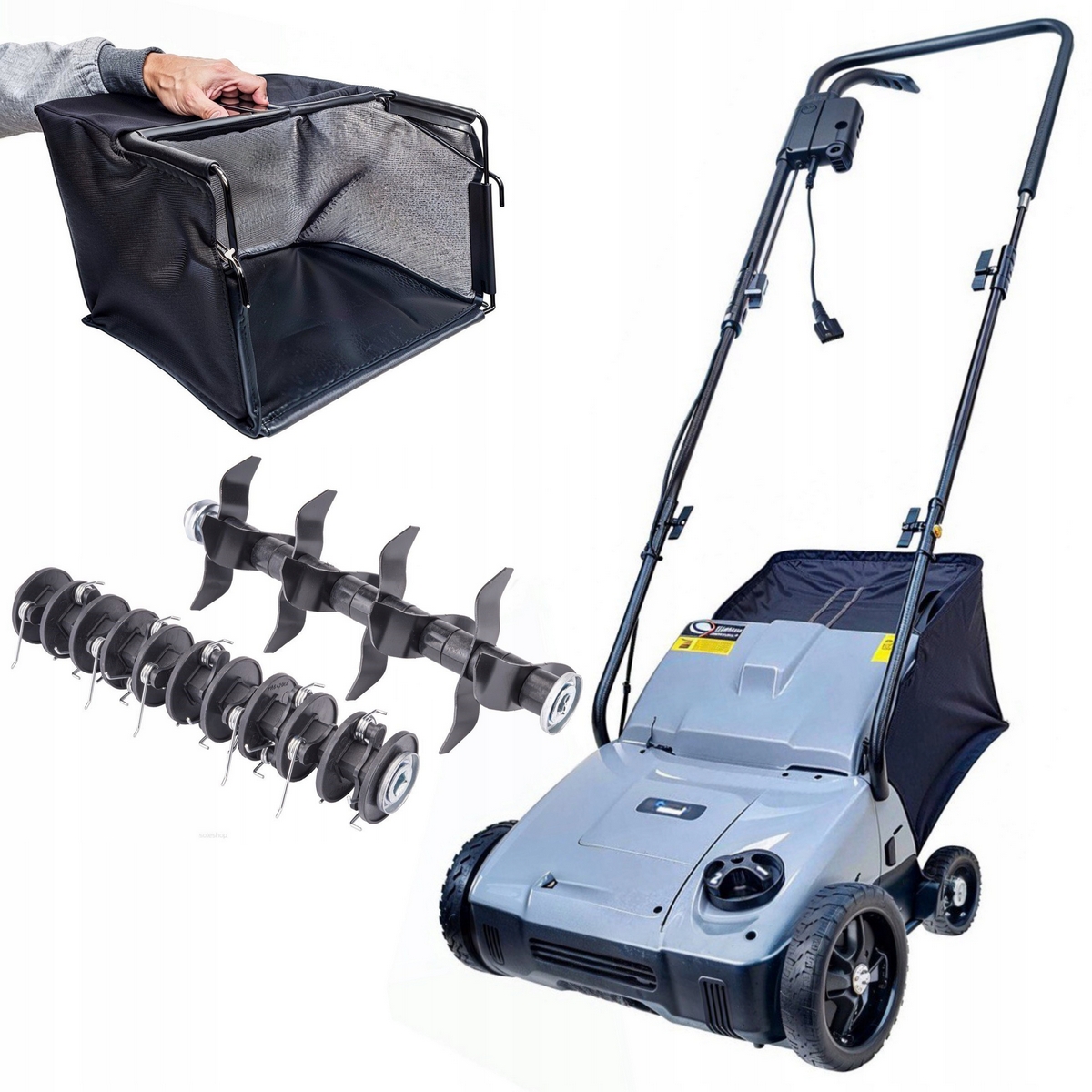 Prevzdušňovač, vertikutátor Powermat 38 cm 2550 W