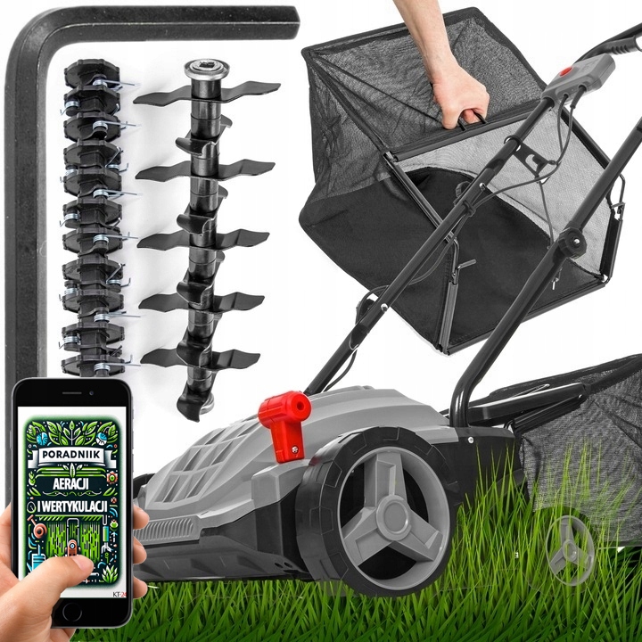 Prevzdušňovač, wertykulátor Lehmann 32 cm 1500 W