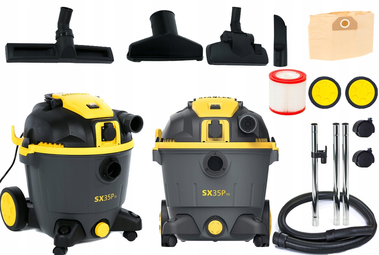 Stanley SXVC35PTDE 1600 W priemyselný vysávač
