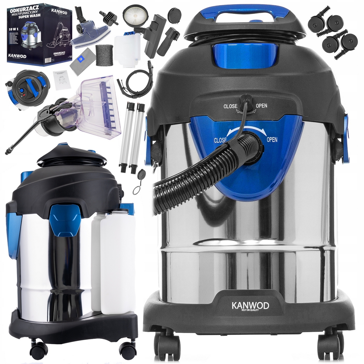 Umývací vysávač Kanwod SuperWash 2000 W