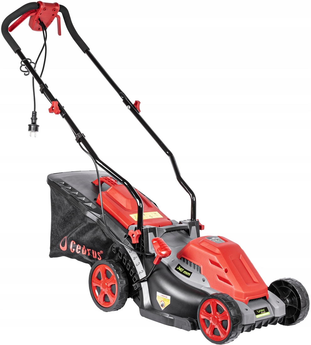 Cedrus 1400 W elektrická kosačka na trávu 35 l