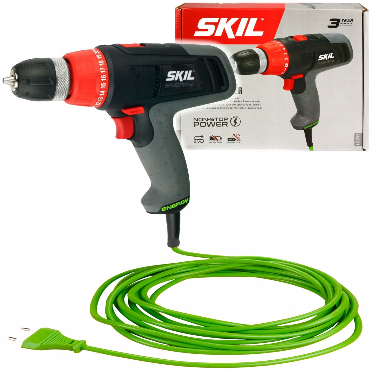 Skrutkovač Skil F0156221AA, sieťové napájanie 230 V