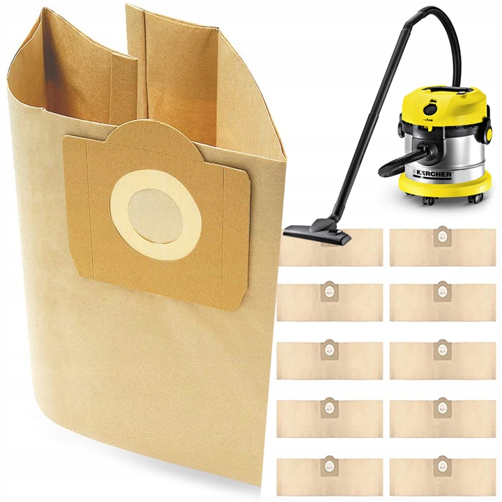 Karcher 10x WD3 200 MV3 80 cm Vávacie vrecká