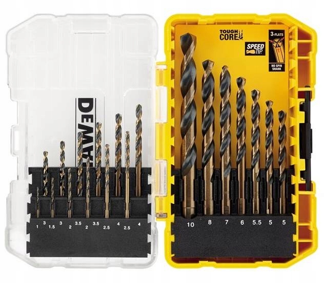 Sada vrtákov do kovu DeWALT HSS-G DT70728-QZ 19 kusov