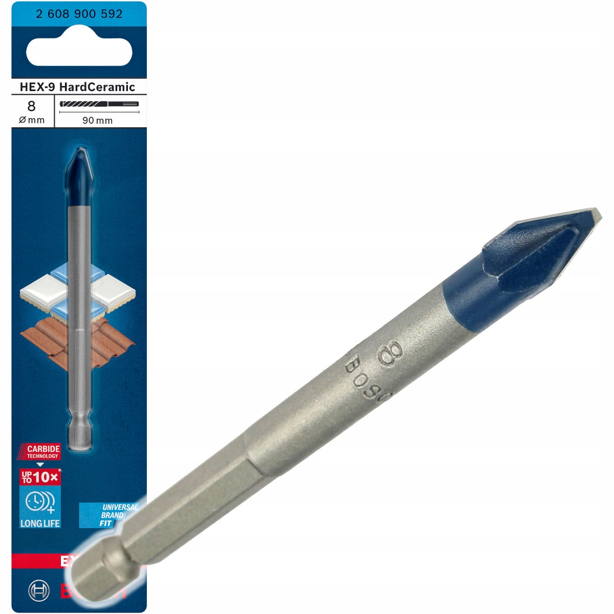 R9601 Bosch TVRDEKERAMICKÁ VŔTAČKA 8X90MM