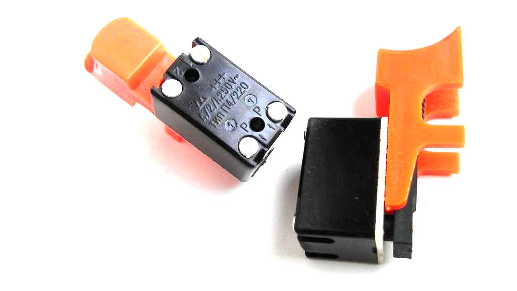 Spínač, vypínač - Bosch GSR 36 V-Li- Electronic No. 4 Kód: 1 607 2