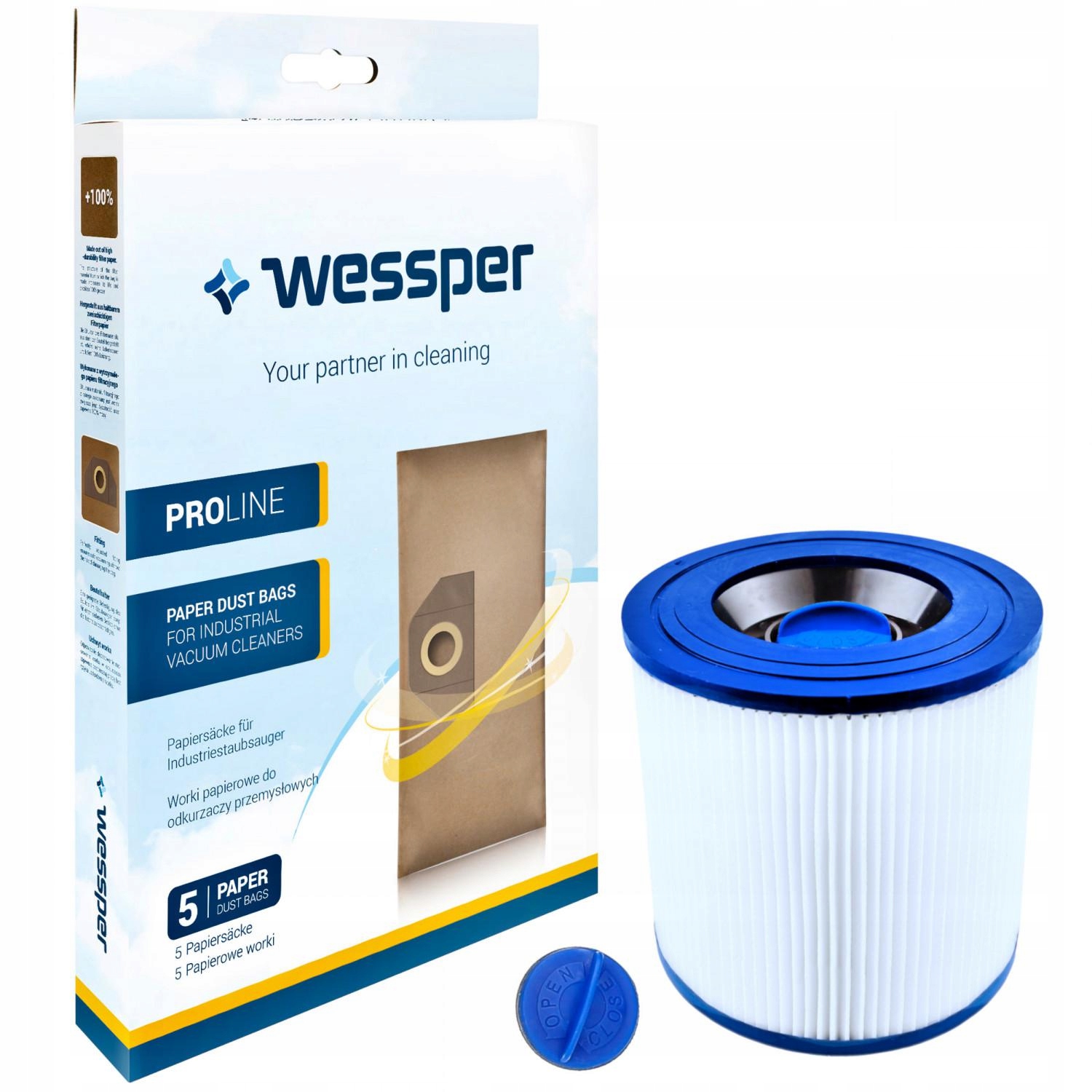 Karcher dxkr01 vákuové vrecká + filter