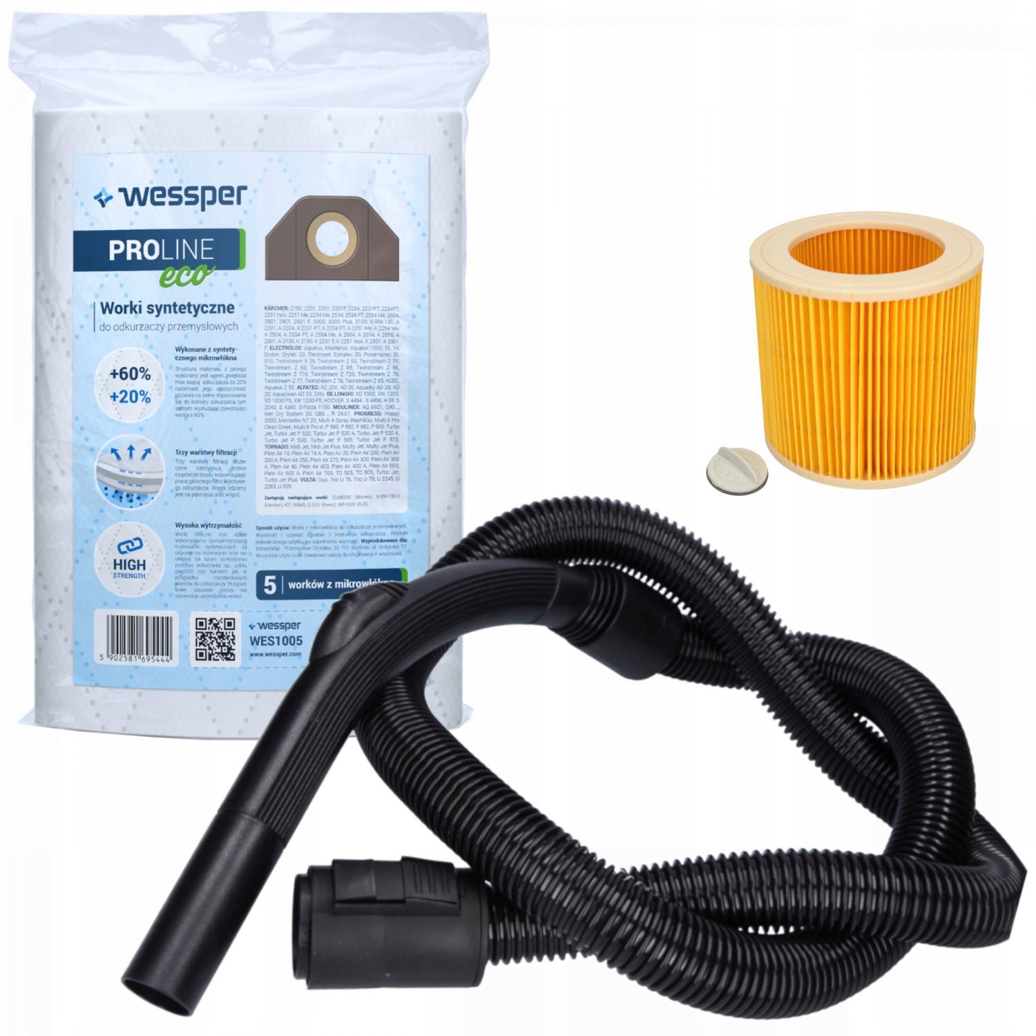 Vrecia filtračné hadice Karcher se k w St 3