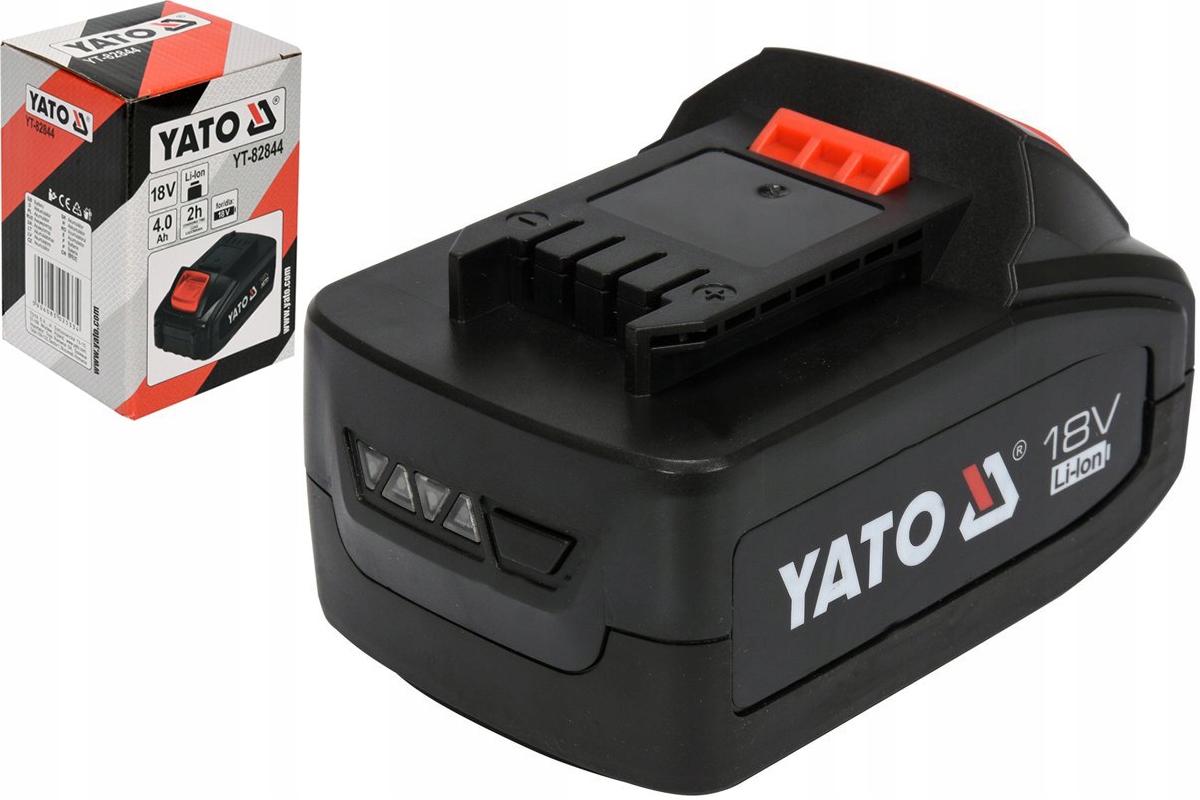 Náhradná batéria - Batéria Yato 18V Li-Ion 4.0 AH batéria