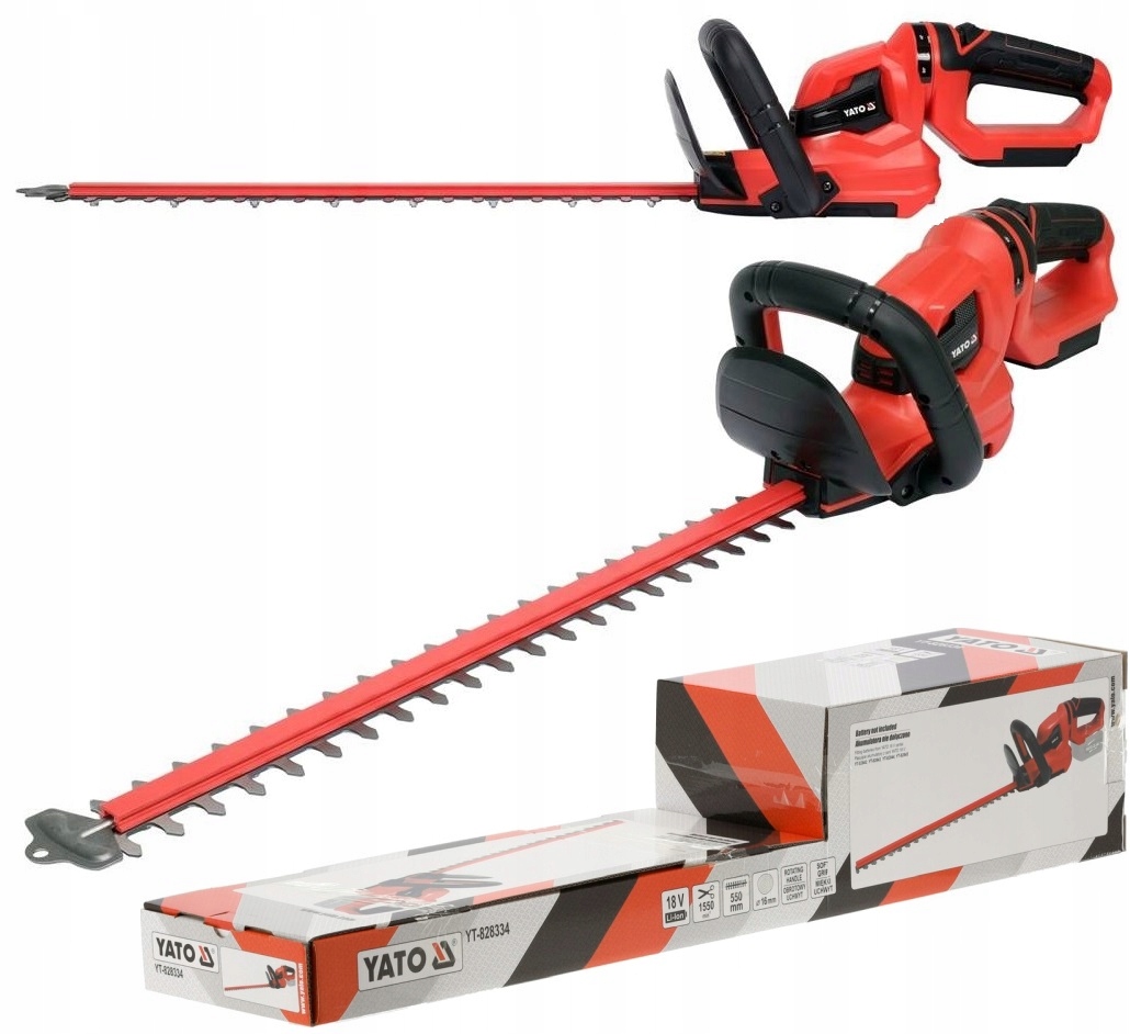 AKUMULÁTOROVÉ nožnice YATO NA ŽIVÝ PLOŤ 55CM KRUHY 18V 550mm