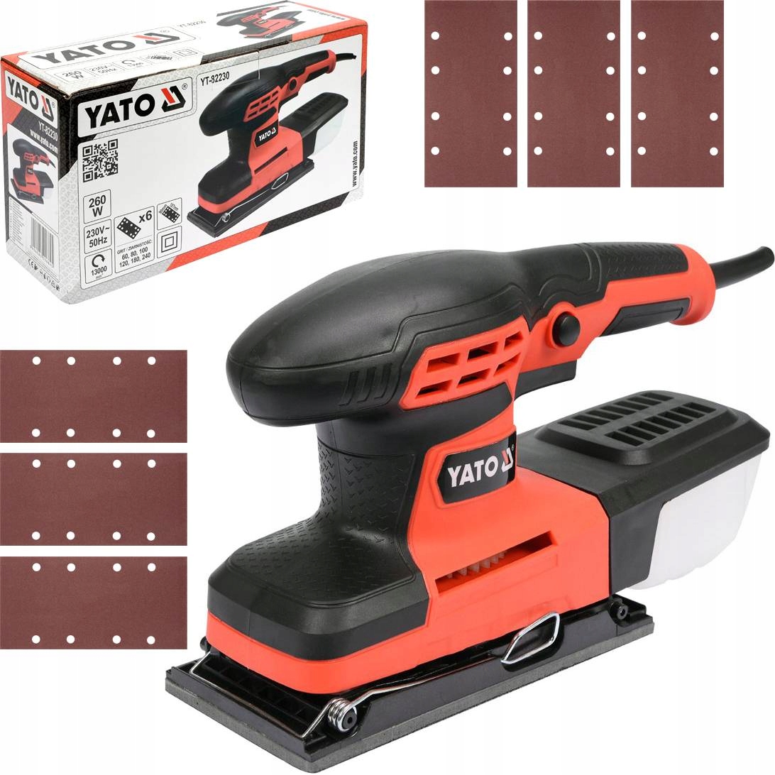 Yato 260 W 230 V multifunkčná sieťová brúska