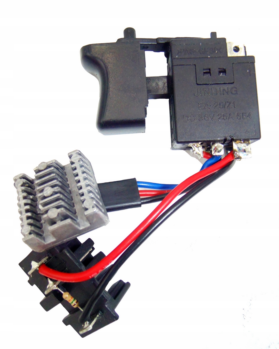 Spínač, vypínač - Makita BHP451 BHP441 Gear