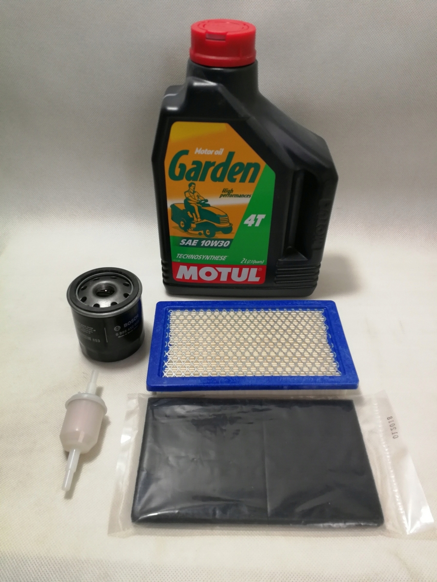 Filter na kosačku - KAWASAKI FH 430V FILTER SET + Olej + sviečky