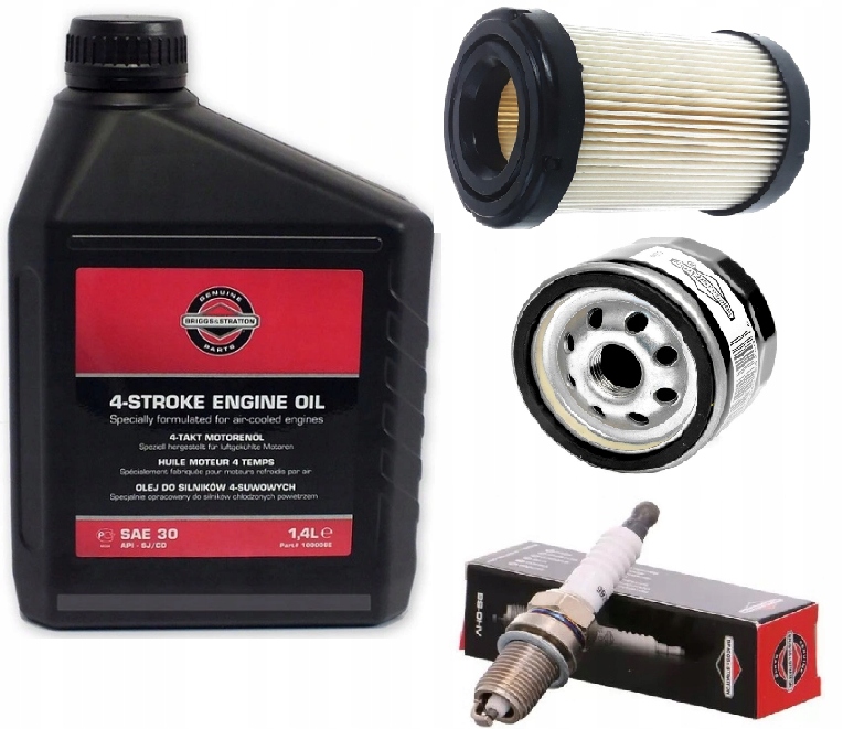 Olej do kosačky - Služba pre Briggs Stratton Tractor