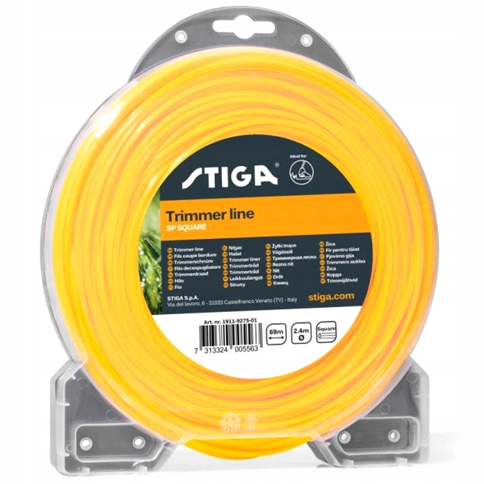 Stiga štvorcová čiara 2,4 mm 69 metrov 1911-9275-01