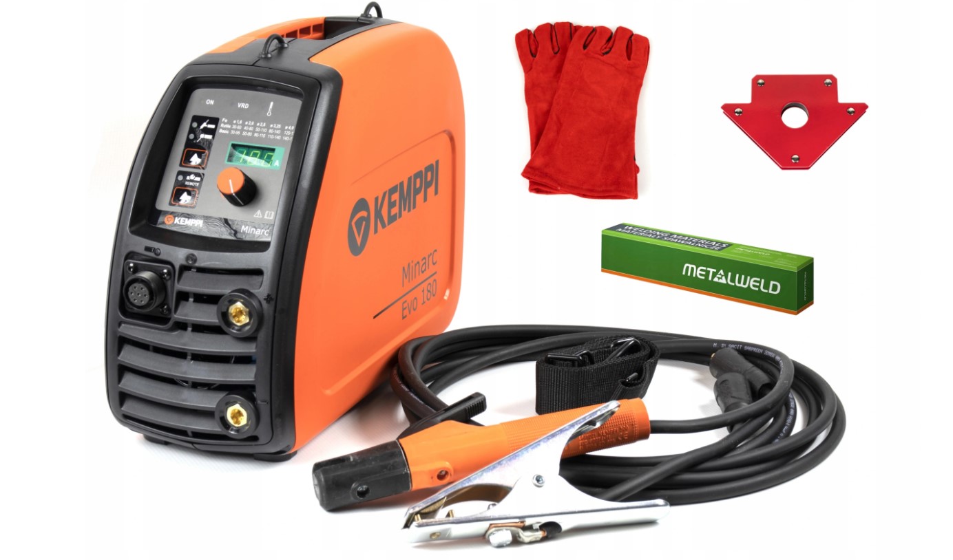 ZVÁRACÍ STROJ KEMPPI MINARC EVO 180 MMA TIG ELEKTRÓDY