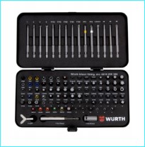 WURTH Sadu háčikov bitow 105 kusov, TORX, PH, PZ SW