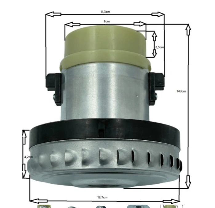 Turbínový motor Karcher WD 3 MV 3 3 200 King Clean