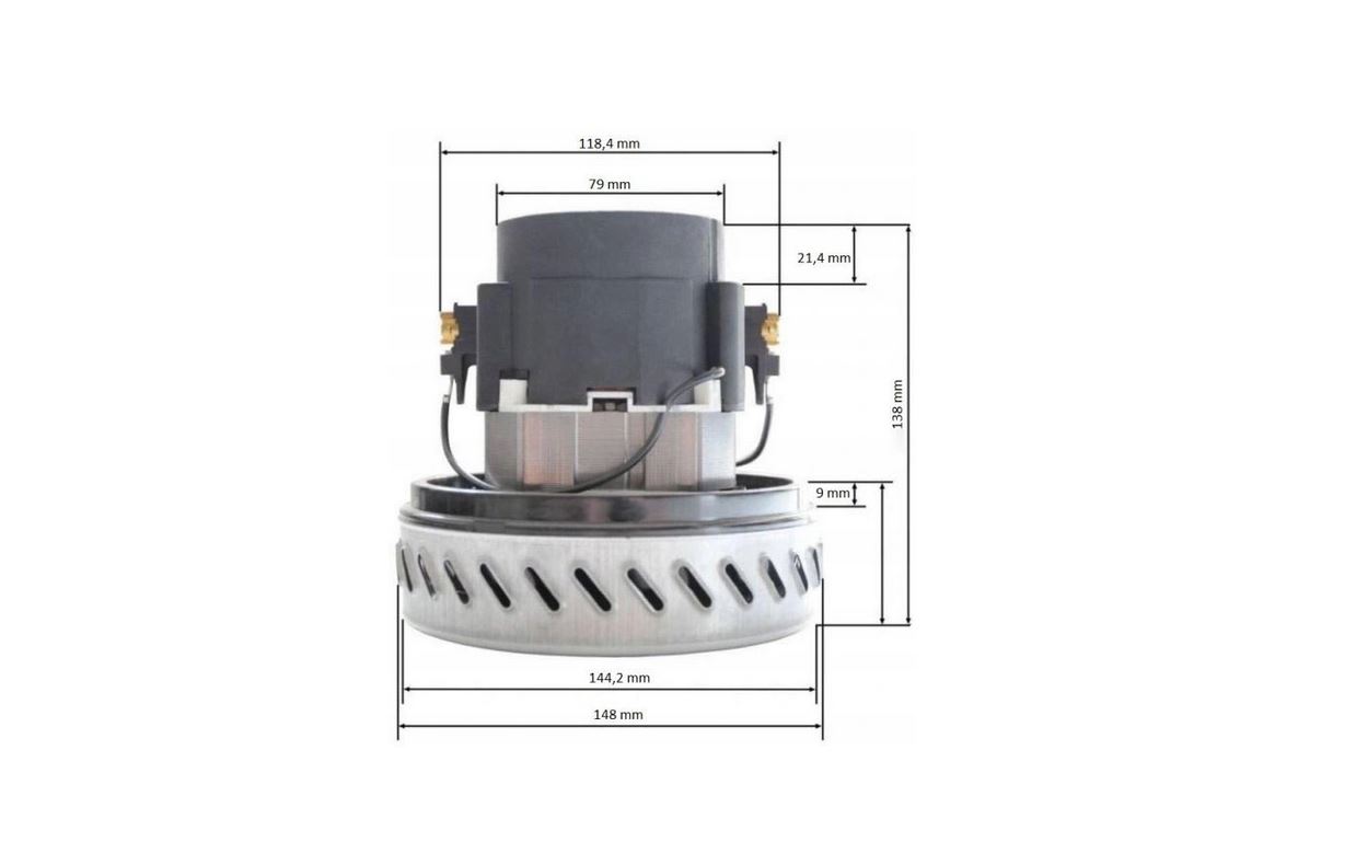 MOTOR VYSÁVAČA MAKITA VC 2511 1000W