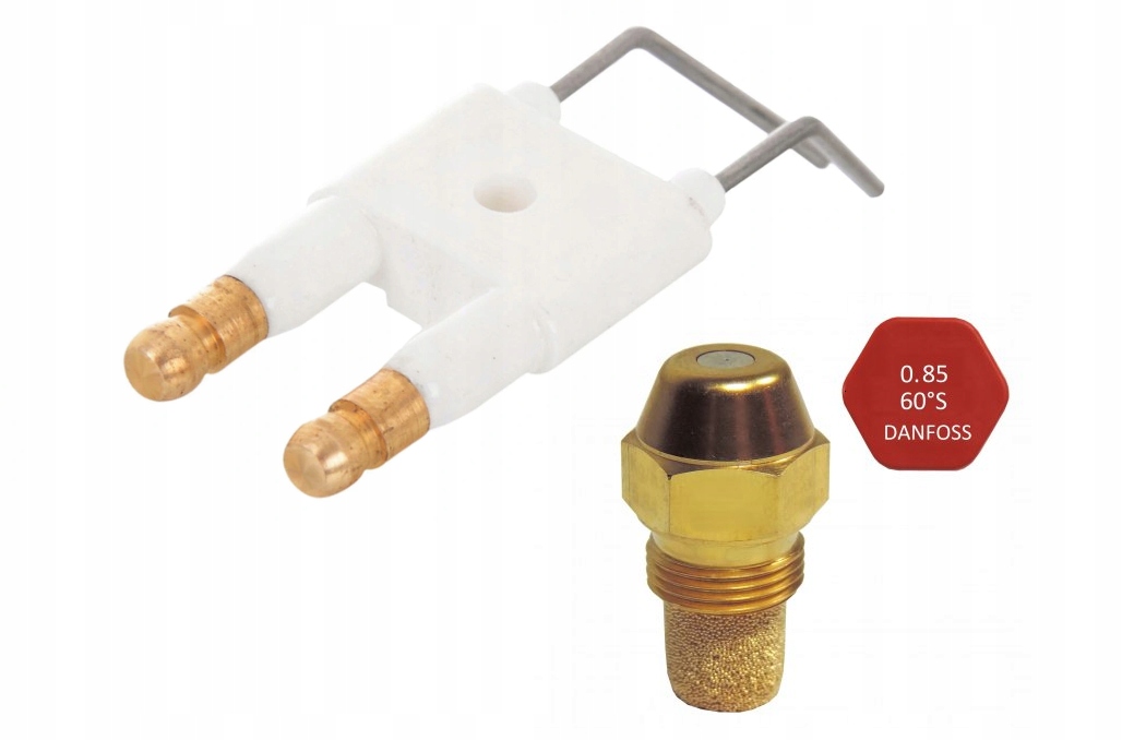 Tlaková umývačka - elektroda świeca Karcher HDS + dysza paliwa 0.85