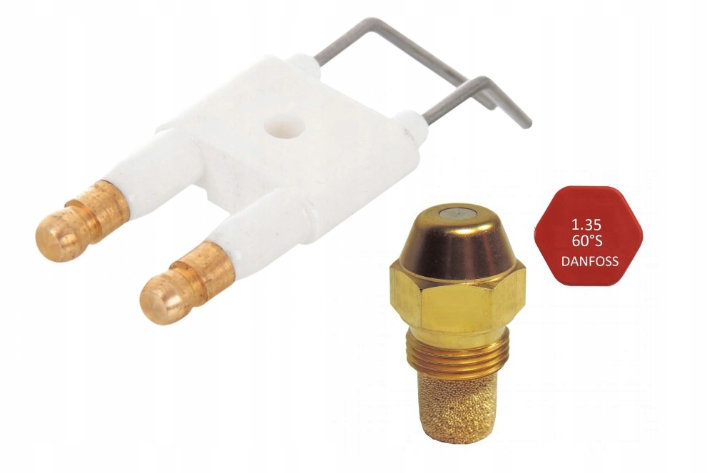 Tlaková umývačka - Elektróda Sviečka Karcher HDS + Palivová tryska 1.35