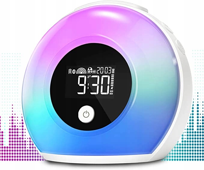 Nabíjačka - Digitálna budík LED lôžko LED s reproduktorom 3in1