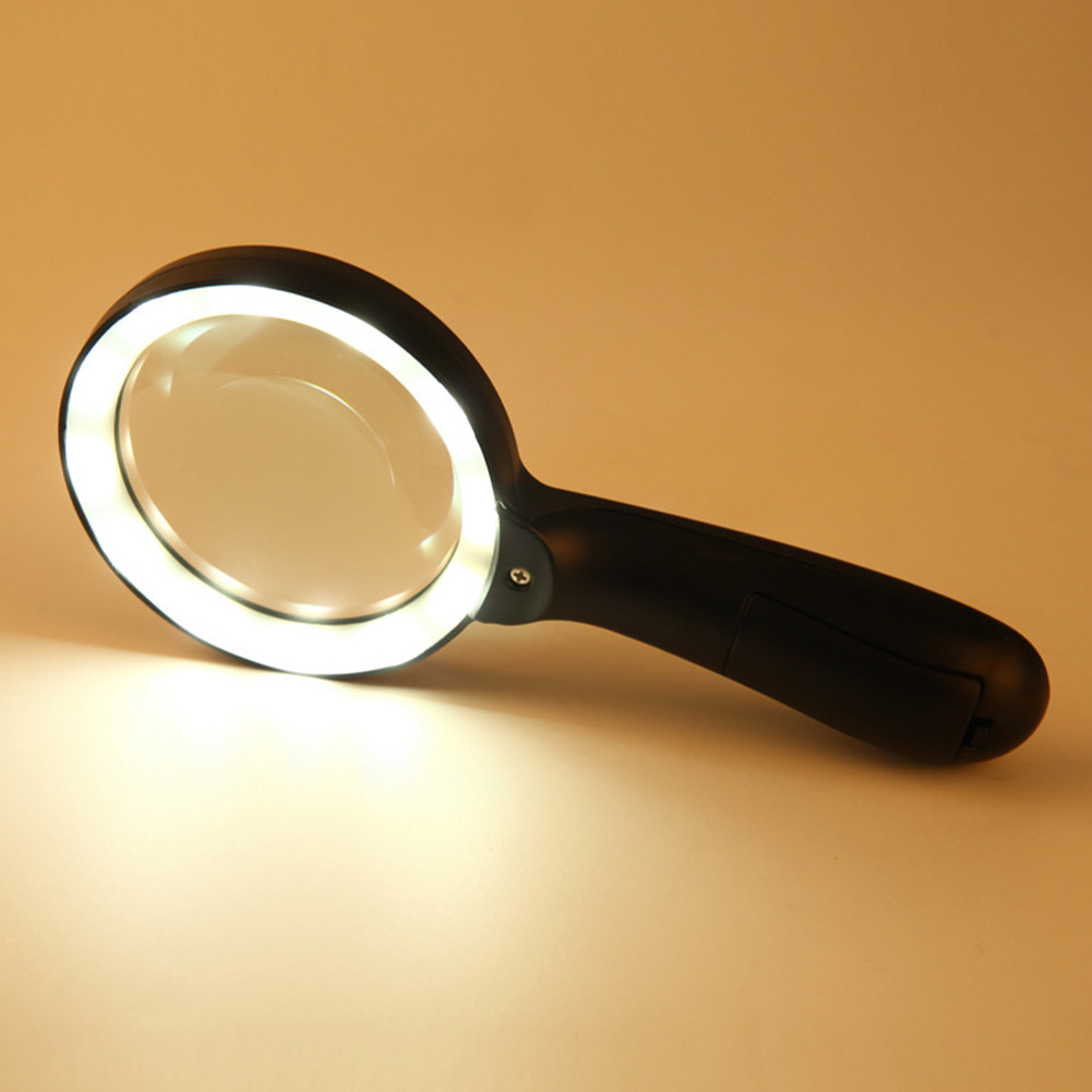 s 12 osvetleným LED svetlom pre seniorov