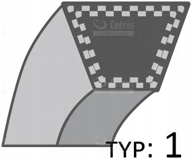 Klinový remeň kosačky - MTD Belt Drive Drive 15.8x1730 754-0626 Bolens