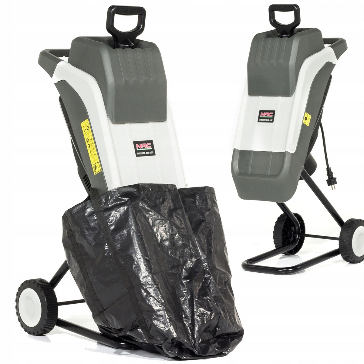 NAC SHE250B-BAG-LD2 drvič konárov 2500W 45mm